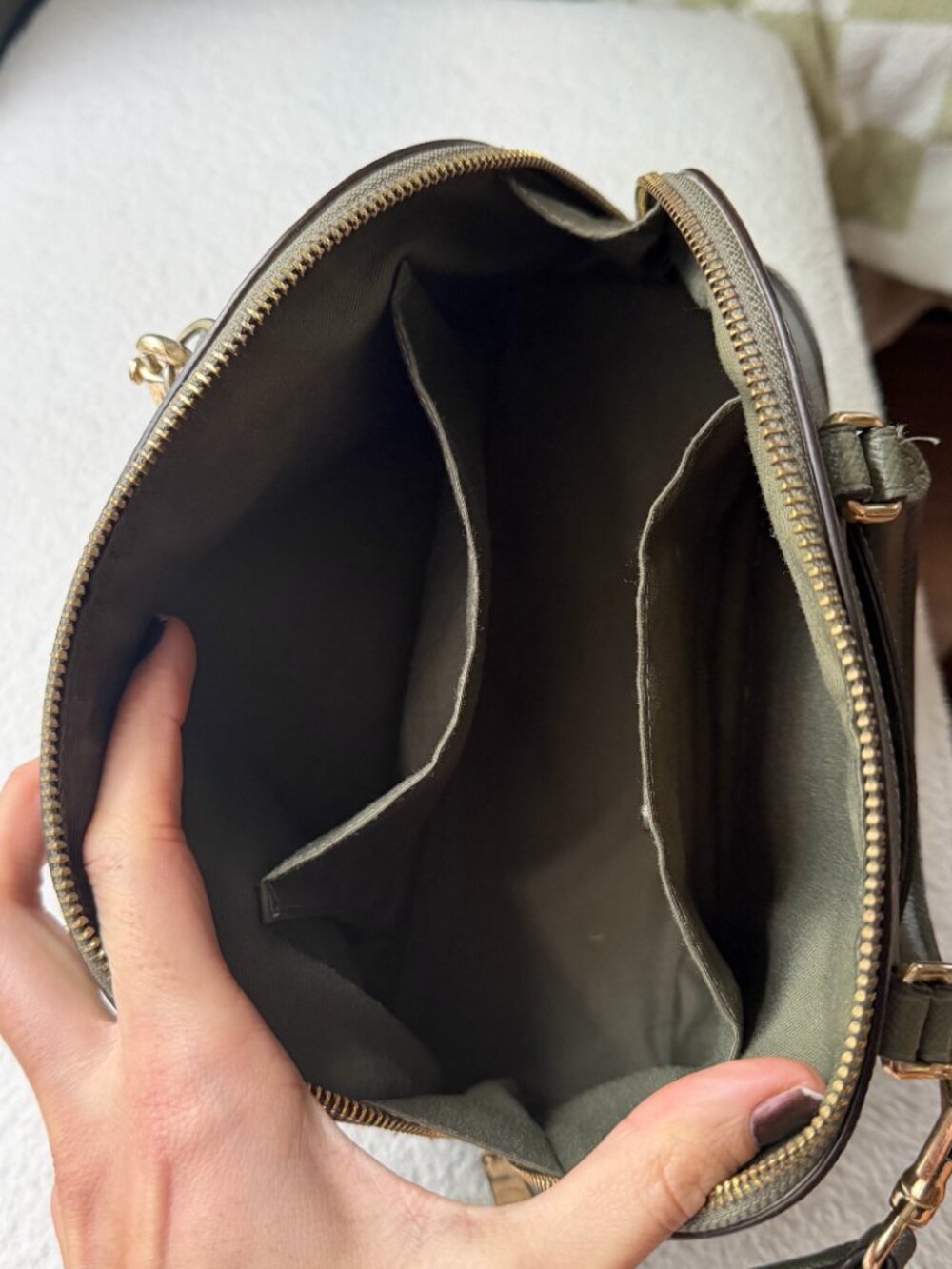 Coach Mini Sierra Satchel Green Bag - Picture 3 of 3